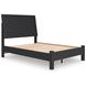 Danziar Black Full Panel Bed