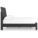 Danziar Black Full Panel Bed
