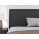 Danziar Black Full Panel Bed