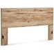 Hyanna Golden Rustic King Panel Headboard