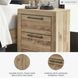 Hyanna Tan Two Drawer Nightstand