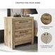 Hyanna Tan Two Drawer Nightstand