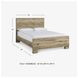 Hyanna Tan Brown Full Panel Bed