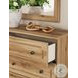 Galletyn Warm Brown Dresser with Mirror