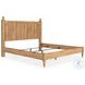 Galletyn Warm Brown King Panel Bed