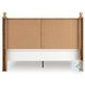 Galletyn Warm Brown King Panel Bed