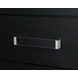 Raechalla Matte Black 6 Drawer Dresser