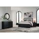 Raechalla Matte Black 6 Drawer Dresser