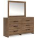 Ryderton Auburn Panel Bedroom Set