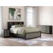 Ryderton Black and Gray 2 Drawer Nightstand