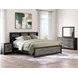 Ryderton Black and Gray King Panel Bookcase Bed
