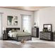 Ryderton Matte Black and Warm Gray 6 Drawer Dresser