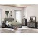 Ryderton Matte Black and Warm Gray 6 Drawer Dresser