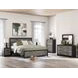 Ryderton Matte Black and Warm Gray 6 Drawer Dresser