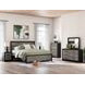 Ryderton Black and Gray King Panel Bed