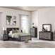 Ryderton Matte Black and Warm Gray 6 Drawer Dresser