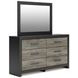Ryderton Black and Gray Panel Bedroom Set