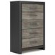 Ryderton Bookcase Storage Panel Bedroom Set