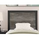 Ryderton Black and Gray Twin Panel Bed