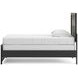 Ryderton Black and Gray Twin Panel Bed
