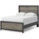Ryderton Black and Gray Full Panel Bed