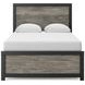 Ryderton Black and Gray Full Panel Bed