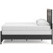 Ryderton Black and Gray Full Panel Bed
