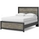 Ryderton Black and Gray Queen Panel Bed
