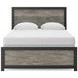 Ryderton Black and Gray Queen Panel Bed