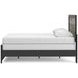 Ryderton Black and Gray Queen Panel Bed
