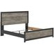Ryderton Black and Gray King Panel Bed
