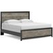 Ryderton Black and Gray King Panel Bed