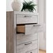 Ryderton Light Gray 5 Drawer Chest