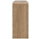 Dayella Warm Natural Brown 6 Drawer Dresser