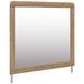 Dayella Warm Natural Brown Rectangular Dresser Mirror