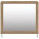 Dayella Warm Natural Brown Rectangular Dresser Mirror
