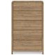 Dayella Warm Brown 5 Drawer Chest