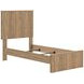 Dayella Warm Natural Brown Youth Panel Bedroom Set
