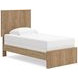 Dayella Warm Natural Brown Youth Panel Bedroom Set