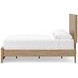 Dayella Warm Natural Brown Queen Platform Bed