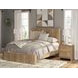 Dayella Warm Natural Brown Panel Bedroom Set