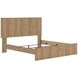 Dayella Warm Natural Brown King Panel Bed