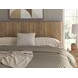 Dayella Warm Natural Brown King Panel Bed