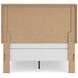 Dayella Warm Natural Brown Full Panel Bed