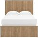 Dayella Warm Natural Brown Full Panel Bed