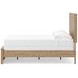 Dayella Warm Natural Brown Full Panel Bed