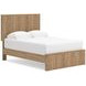 Dayella Warm Natural Brown Full Platform Bed