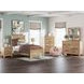 Allihauser Tan Twin Panel Bed