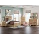 Allihauser Tan Rectangular Dresser Mirror