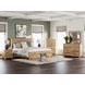 Allihauser Tan King Panel Bed